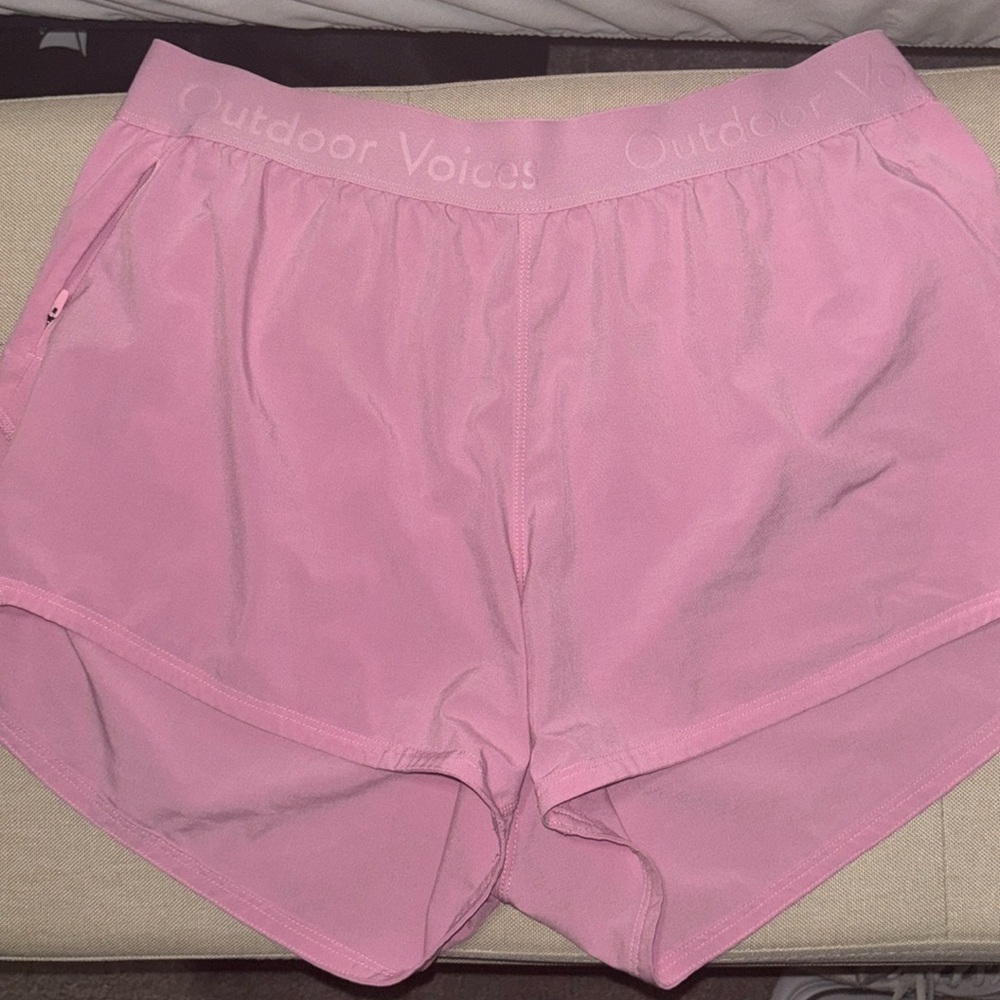 Outdoor Voices running shorts
